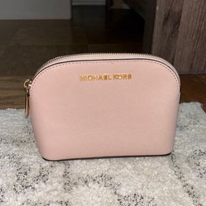 Michael Kors Light Pink Cosmetics Bag